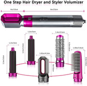 5 In 1 Hot Air Styler Curler Brush SKU: WB-SA1443