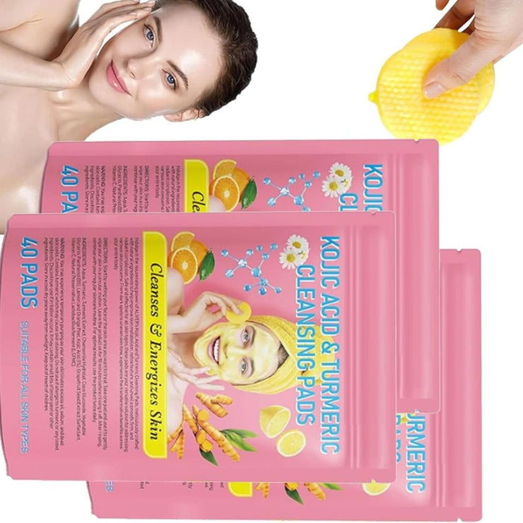 Saudiza Orignial Tumeric & Kojic Acid Brightening Pads